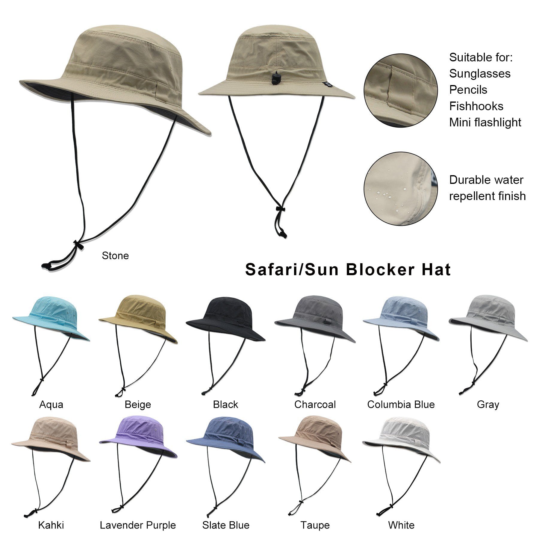 Safari/Sun Blocker Hat