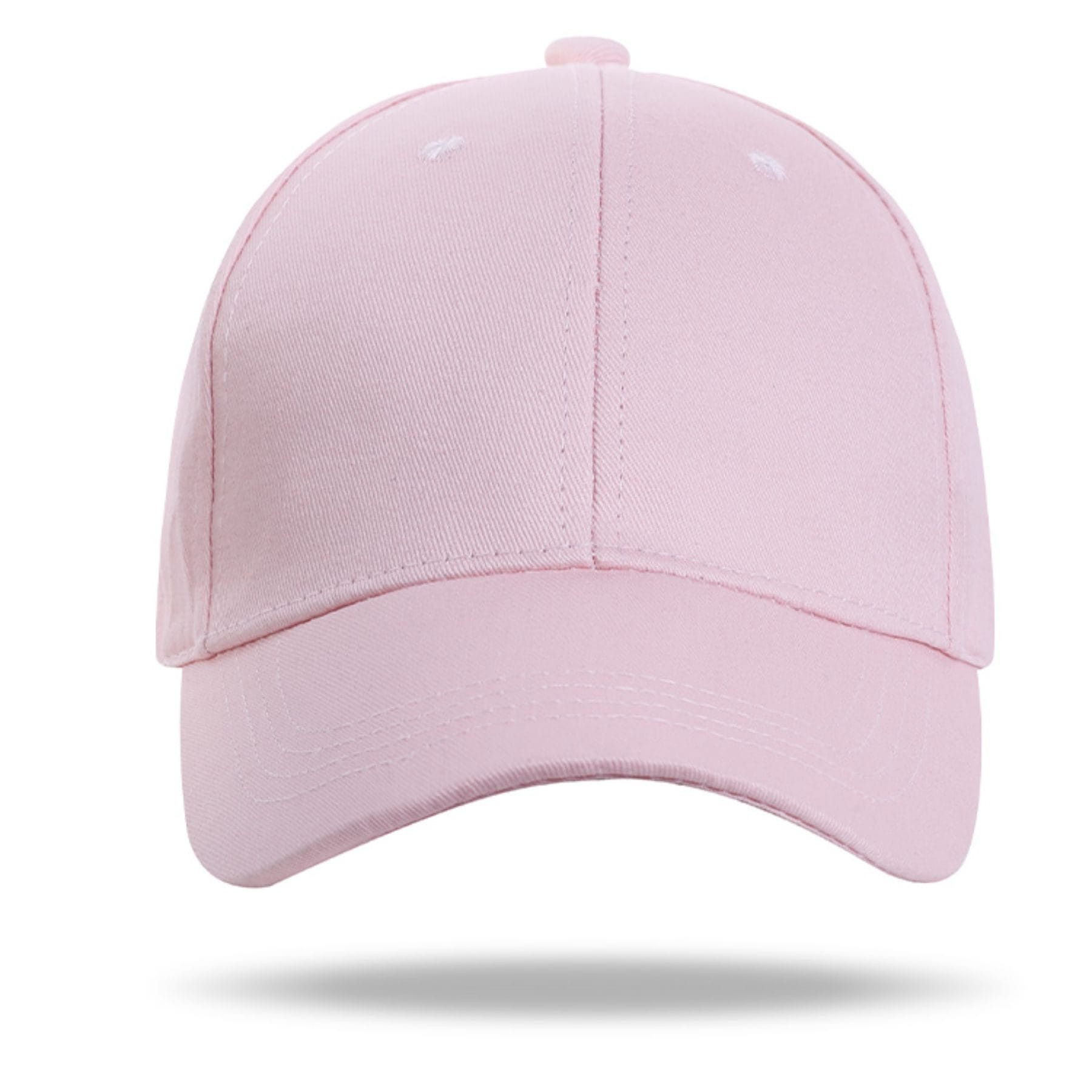 6 Panel Structured Baseball Caps w/ Metal Tuck in Buckle - Image 2