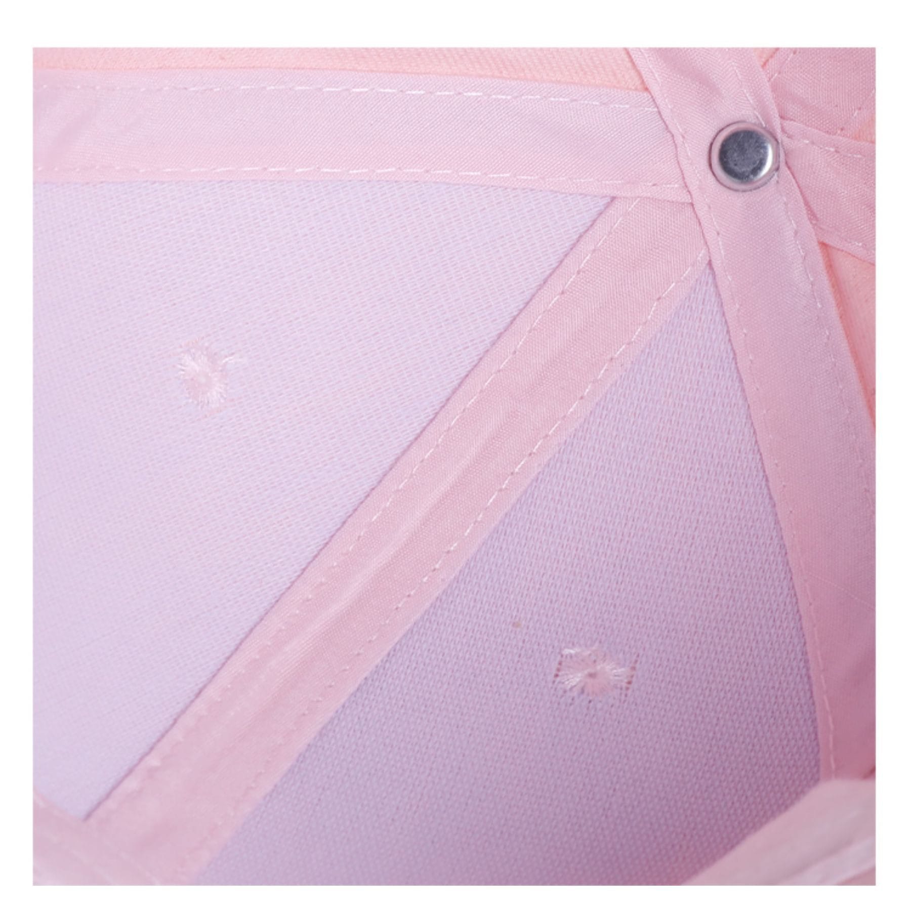 6 Panel Structured Baseball Caps w/ Metal Tuck in Buckle - Image 4