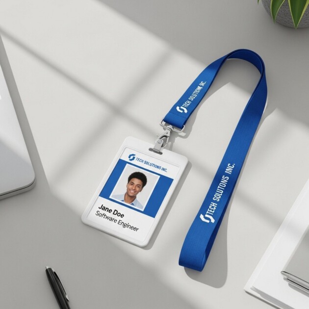 3/4" Wide Full Color Lanyards